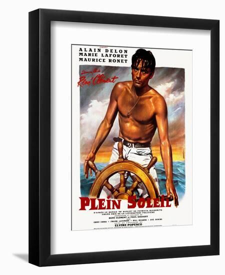 Purple Noon, 1960 (Plein Soleil)-null-Framed Giclee Print