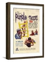 Purple Noon, 1964-null-Framed Art Print