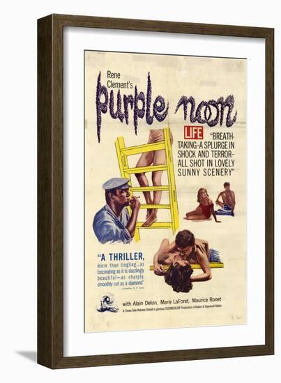 Purple Noon, 1964-null-Framed Art Print