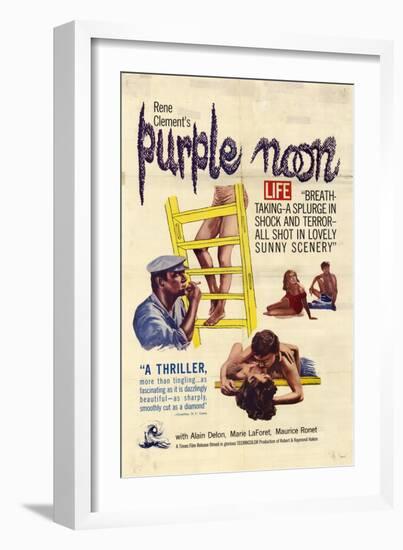 Purple Noon, 1964-null-Framed Art Print