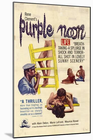 Purple Noon, 1964-null-Mounted Art Print