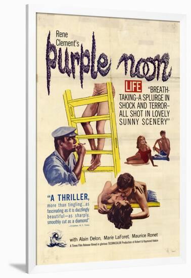 Purple Noon, 1964-null-Framed Art Print