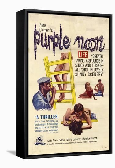 Purple Noon, 1964-null-Framed Stretched Canvas