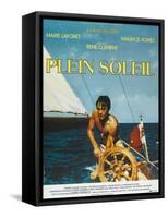 Purple Noon, French Movie Poster, 1964-null-Framed Stretched Canvas