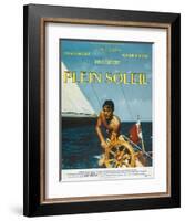 Purple Noon, French Movie Poster, 1964-null-Framed Art Print