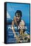 Purple Noon, UK Movie Poster, 1964-null-Framed Stretched Canvas