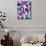 Purple Numbers-Philip Sheffield-Mounted Giclee Print displayed on a wall