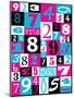 Purple Numbers-Philip Sheffield-Mounted Premium Giclee Print