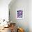 Purple Numbers-Philip Sheffield-Framed Giclee Print displayed on a wall