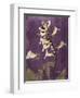 Purple Opus Foxglove-Albert Koetsier-Framed Art Print