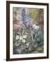 Purple Orchid and Primrose-Thomas Collier-Framed Giclee Print