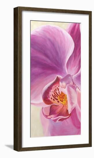 Purple Orchids I-Cynthia Ann-Framed Art Print