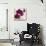 Purple Orchids I-Nicole Katano-Photo displayed on a wall