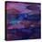 Purple Parrots VI, 2000-Charlotte Johnstone-Stretched Canvas