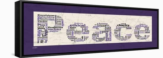 Purple Peace-Diane Stimson-Framed Stretched Canvas