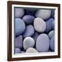 Purple Pebbles-null-Framed Photographic Print