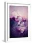 Purple Peony-Treechild-Framed Giclee Print