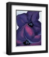 Purple Petunias, 1925-Georgia O'Keeffe-Framed Art Print