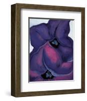 Purple Petunias, 1925-Georgia O'Keeffe-Framed Art Print