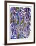 Purple Philodendron-Cat Coquillette-Framed Art Print