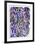 Purple Philodendron-Cat Coquillette-Framed Art Print