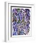 Purple Philodendron-Cat Coquillette-Framed Art Print