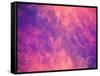 Purple Pink Abstract Background Polygon-Talashow-Framed Stretched Canvas