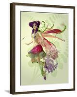 Purple Pixie-Atelier Sommerland-Framed Art Print