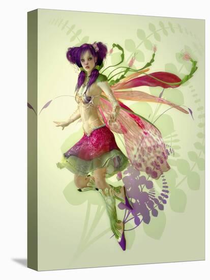 Purple Pixie-Atelier Sommerland-Stretched Canvas