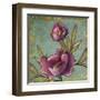 Purple Poppies I-Lanie Loreth-Framed Art Print