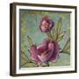 Purple Poppies I-Lanie Loreth-Framed Art Print