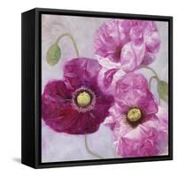 Purple Poppies I-li bo-Framed Stretched Canvas
