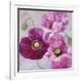 Purple Poppies I-li bo-Framed Giclee Print