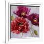 Purple Poppies II-li bo-Framed Giclee Print