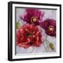 Purple Poppies II-li bo-Framed Giclee Print