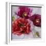 Purple Poppies II-li bo-Framed Giclee Print