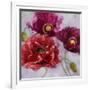 Purple Poppies II-li bo-Framed Giclee Print