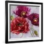 Purple Poppies II-li bo-Framed Giclee Print