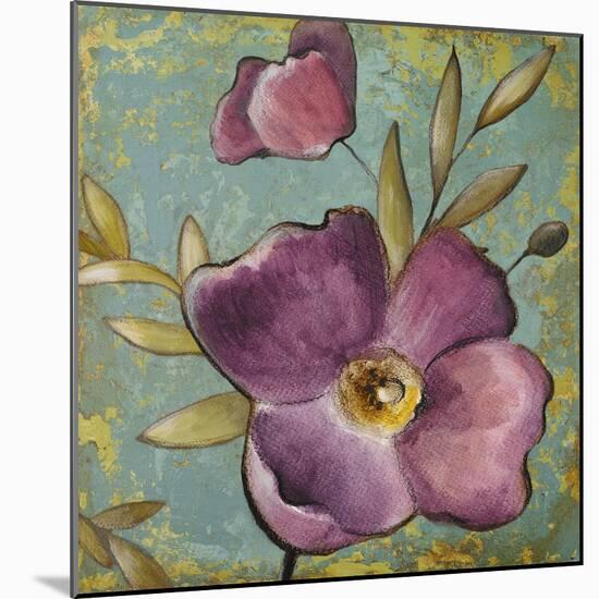 Purple Poppies II-Lanie Loreth-Mounted Premium Giclee Print