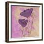 Purple Poppies-Bee Sturgis-Framed Art Print