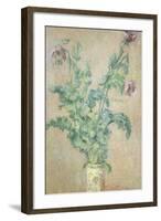 Purple Poppies-Claude Monet-Framed Giclee Print