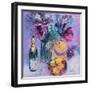 Purple Poppies-Sylvia Paul-Framed Giclee Print