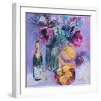 Purple Poppies-Sylvia Paul-Framed Giclee Print