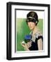 "Purple Posey,"May 22, 1926-Penrhyn Stanlaws-Framed Giclee Print