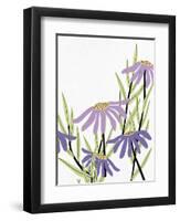 Purple Power 2-Ann Bailey-Framed Art Print