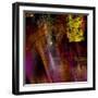 Purple Rays-Ruth Palmer-Framed Art Print