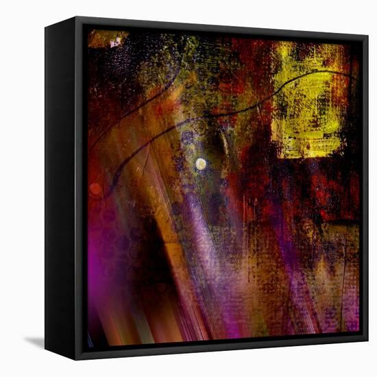 Purple Rays-Ruth Palmer-Framed Stretched Canvas