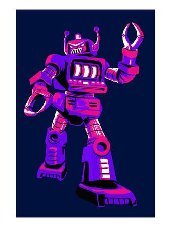 purple robot toy story