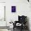 Purple Robot-Lantern Press-Framed Art Print displayed on a wall