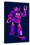 Purple Robot-Lantern Press-Stretched Canvas